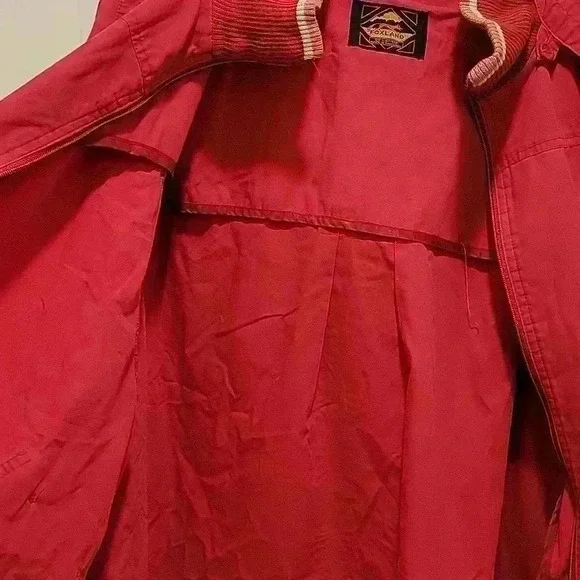 Vintage Foxland By Lanson Water Resistant  Jacket Size 22.5 - Picture 5 of 10